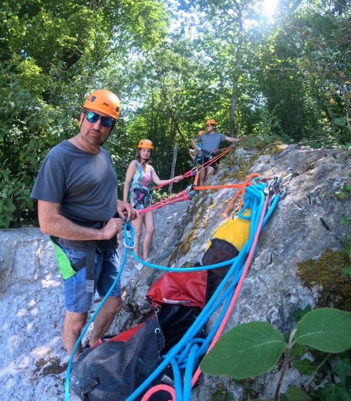canyoning vercors : stage d'initiation au canyon des Écouges