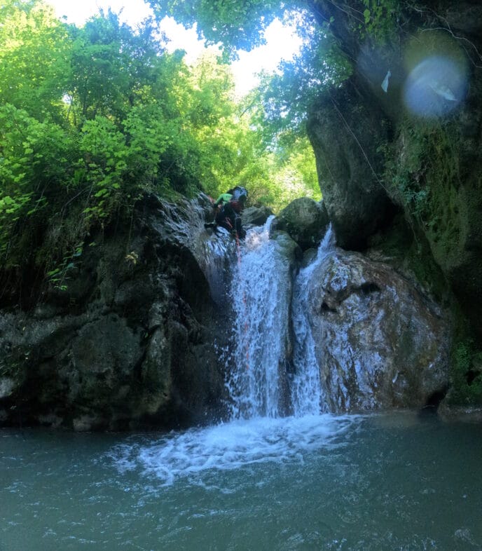 canyoning vercors : stage d'initiation au canyon des Écouges