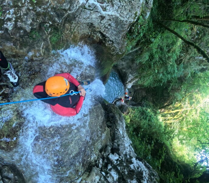canyoning vercors : stage d'initiation au canyon des Écouges