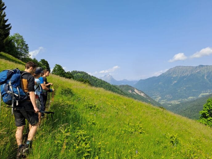 randonnée à annecy : le tour des bauges en rando et refuges