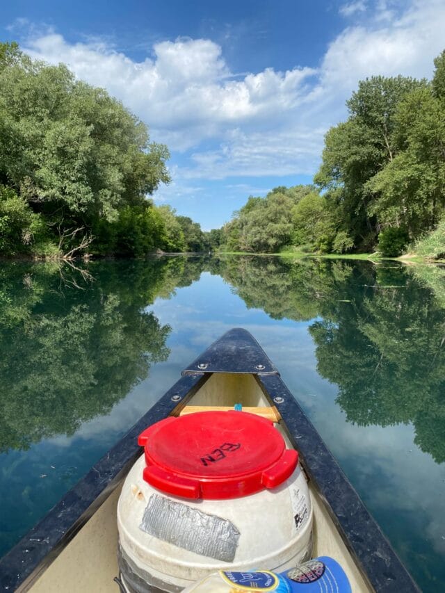 3 jours en canoë bivouac dans les gorges du gardon