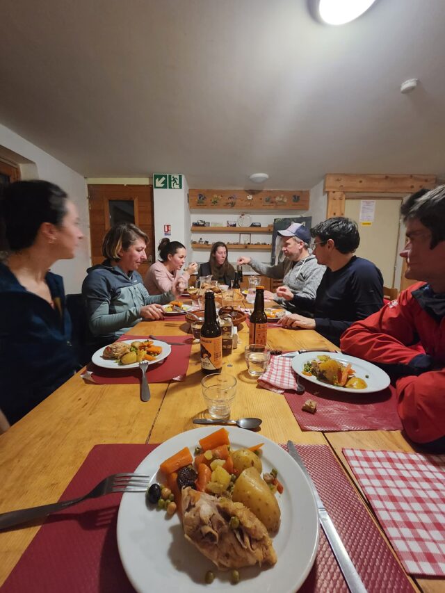 nouvel an initiation au ski de randonnée dans la lauzière