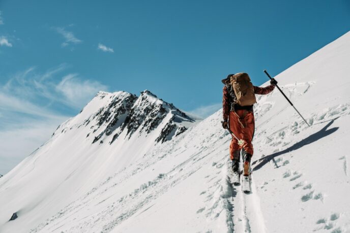 nouvel an initiation au ski de randonnée dans la lauzière