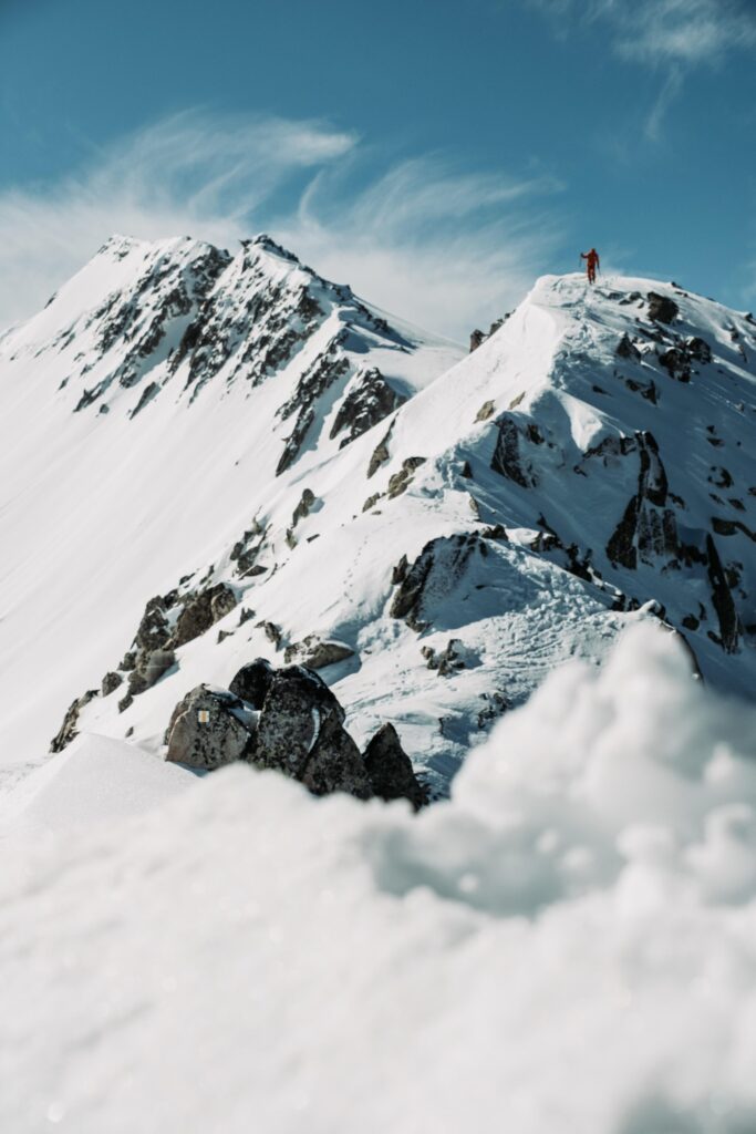 nouvel an initiation au ski de randonnée dans la lauzière