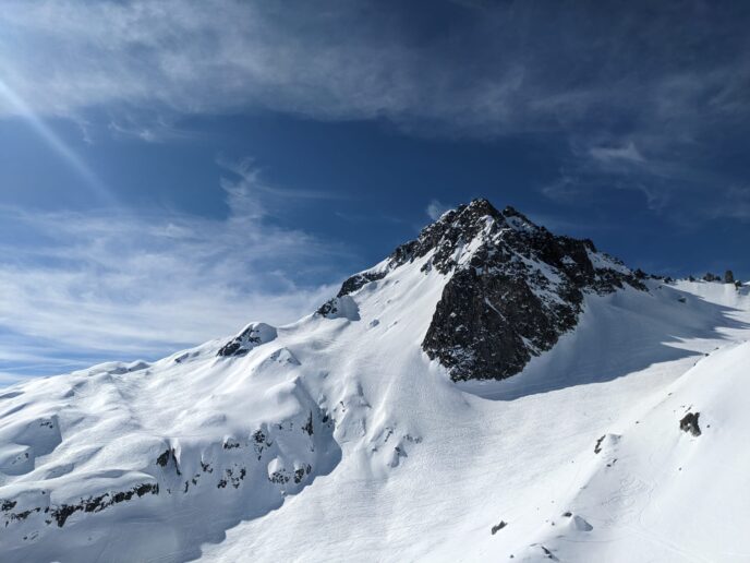 nouvel an initiation au ski de randonnée dans la lauzière