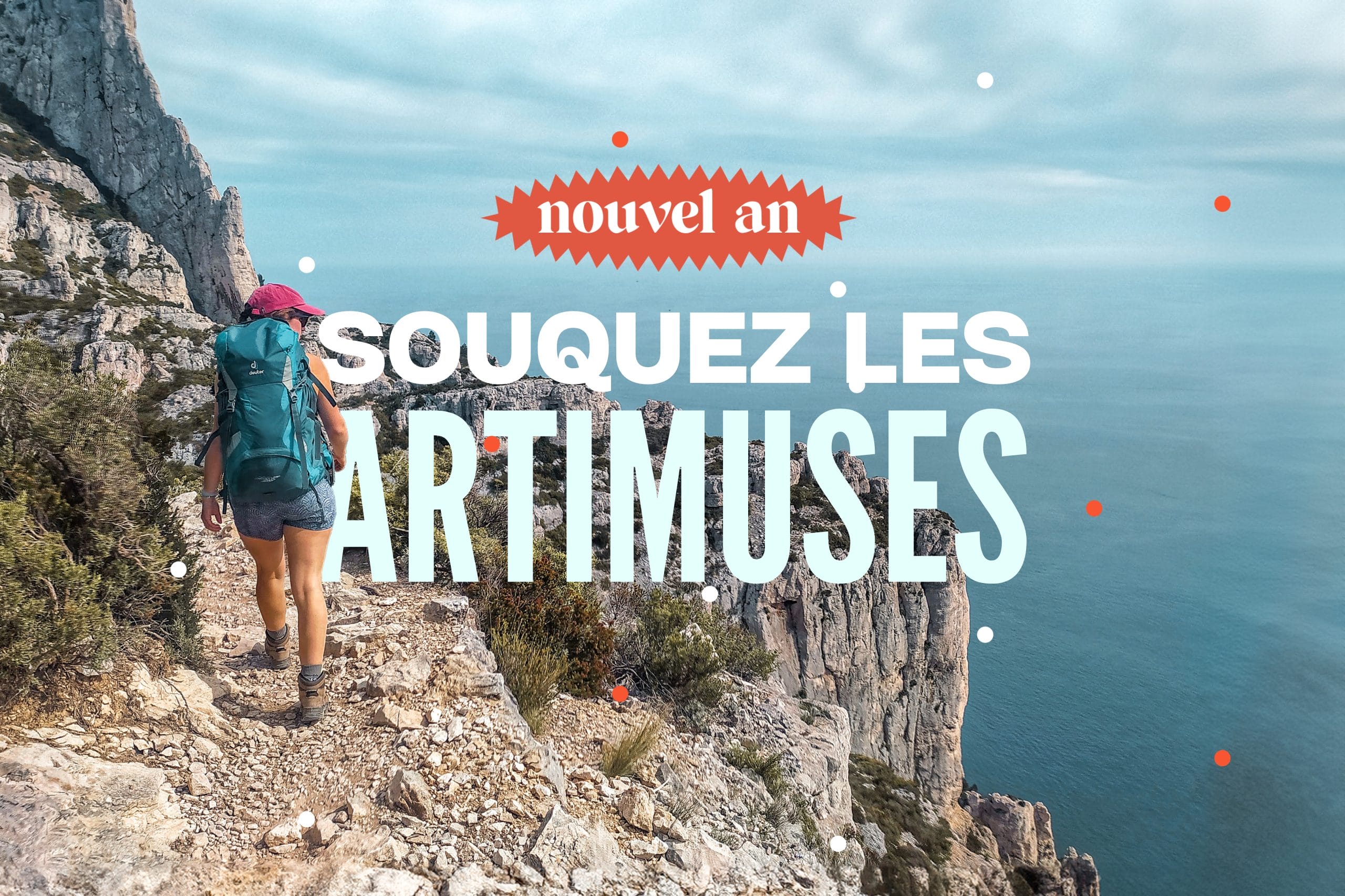 Souquez les artimuses ! : Nouvel An randonnée et voile dans les Calanques de Cassis