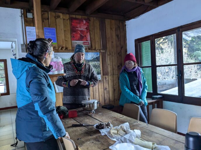 nouvel an initiation raquettes, pulka et cabane dans le vercors