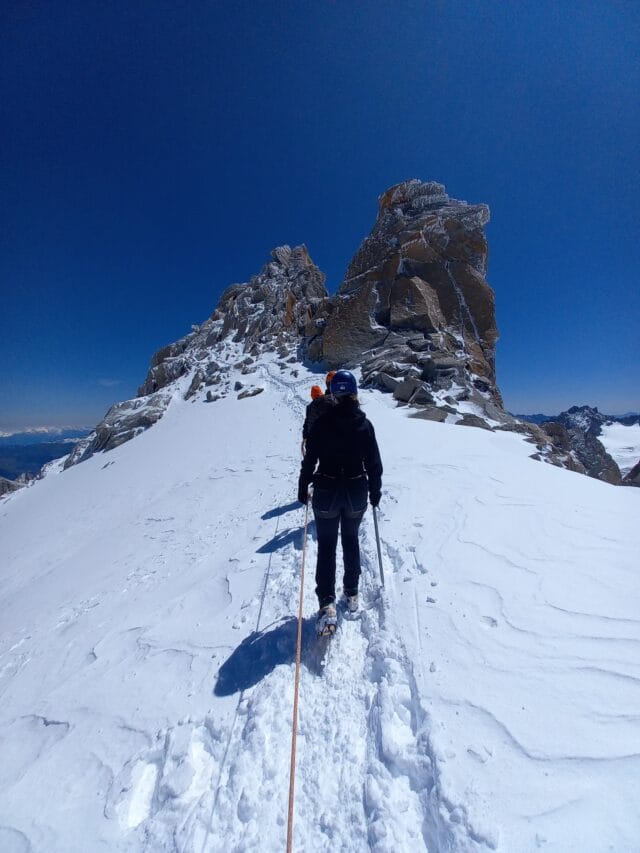 stage d'alpinisme : initiation dans la vallée de chamonix mont blanc