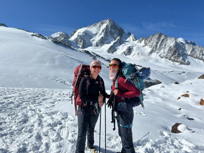 stage d'alpinisme : initiation dans la vallée de chamonix mont blanc