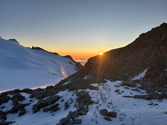 stage d'alpinisme : initiation dans la vallée de chamonix mont blanc