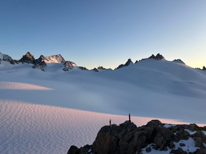 stage d'alpinisme : initiation dans la vallée de chamonix mont blanc