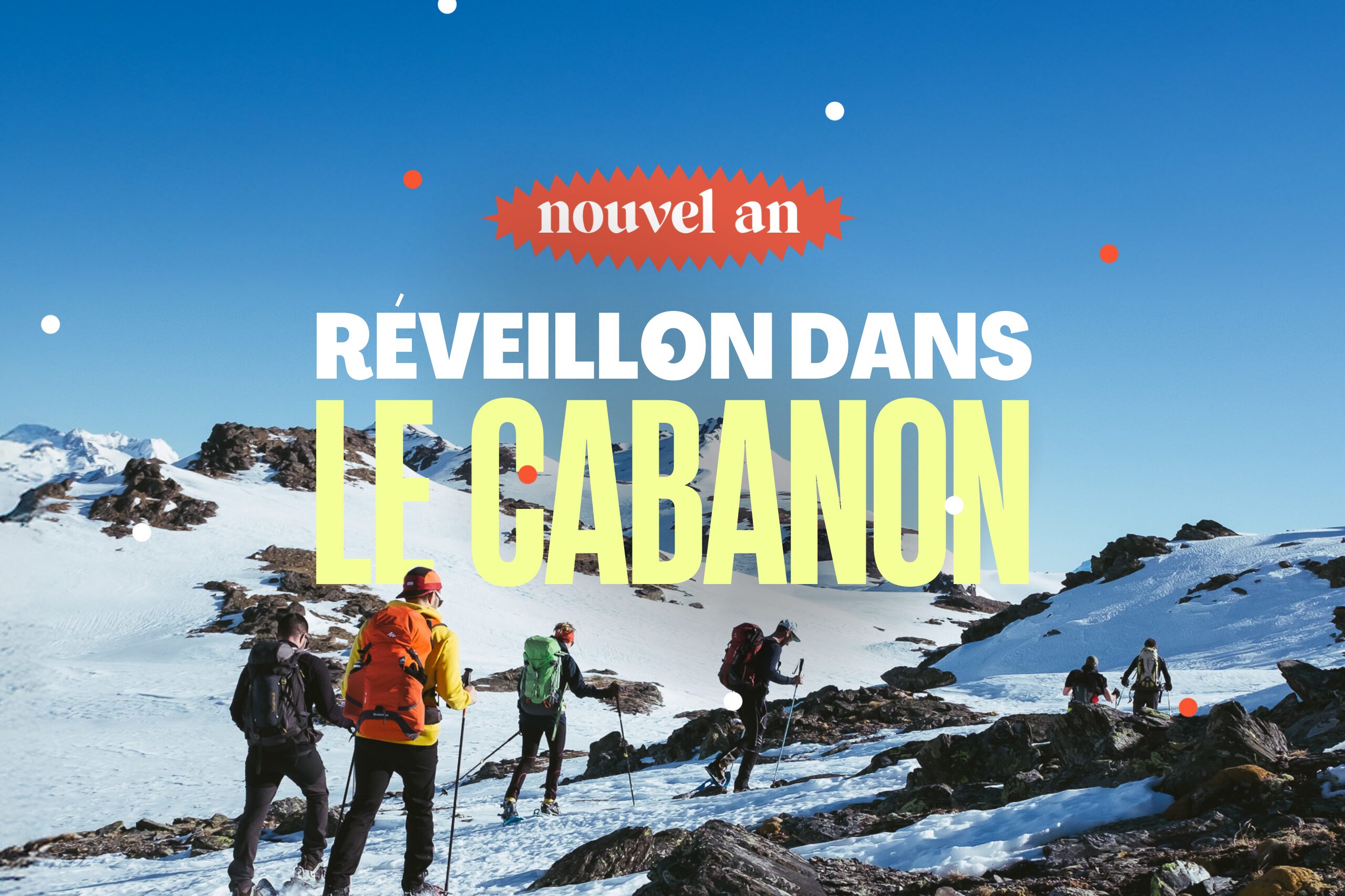 nouvel an réveillon dans le cabanon