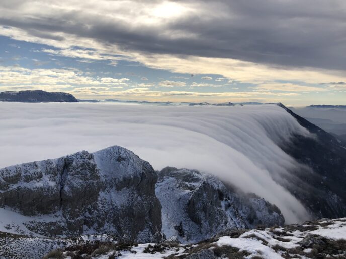 nouvel an vercors : randonnée raquettes et cabane non gardée